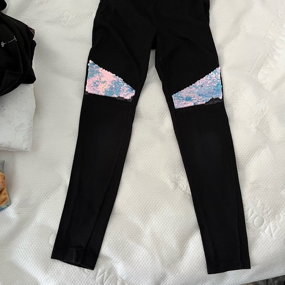 Justice Other - Justice sequin active pants size 6/7